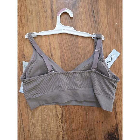 Jockey Bralette Womens Size Large Ribbed Padded 38-40 A B Or C Cup - Picture 5 of 5